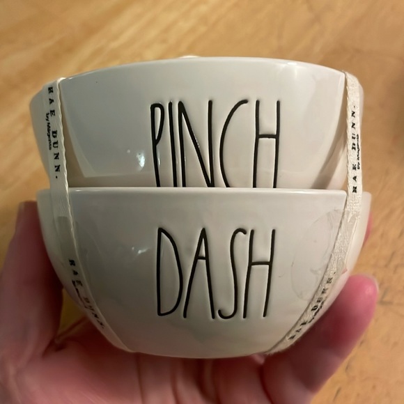 Rae Dunn Other - NWOT Rae Dunn Artisan Collection Magenta Pinch & Dash Small Prep Bowls 4”